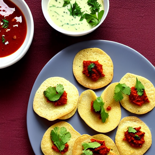 Keto Dahi Puri