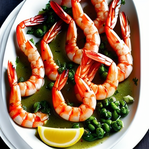 Gambas à l'Ail