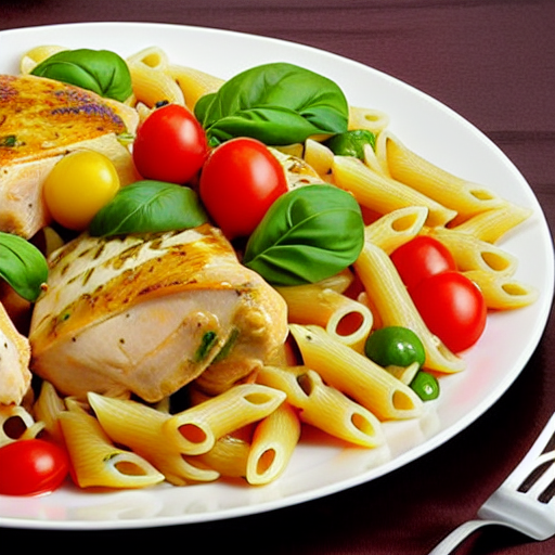 Pasta con Pollo e Verdure
