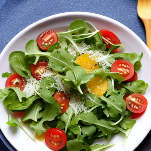 Ensalada de Rúcula y Parmesano