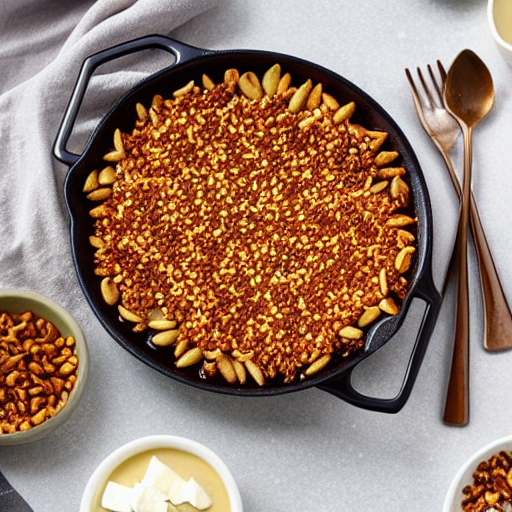 Keto Karamelize Fındık