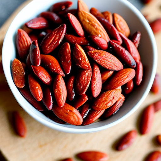 Chili Pepper Almonds