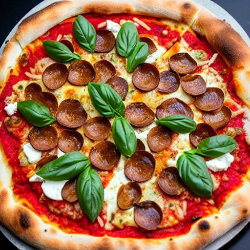 Pizza aux Châtaignes