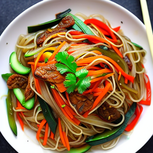 Vegetable Japchae