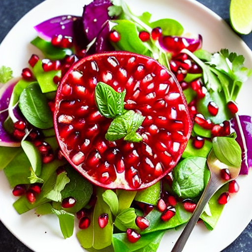 Pomegranate Molasses Salad