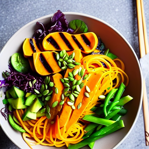 Kabocha Noodle Bowl