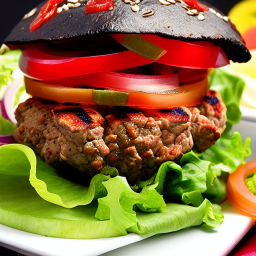Beef Kebab Burger