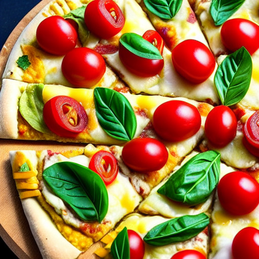 Hummus Pizza