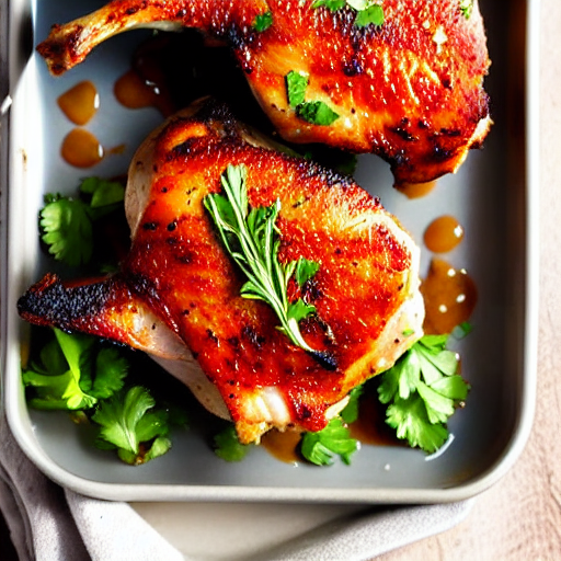 Roasted Chicken Thighs