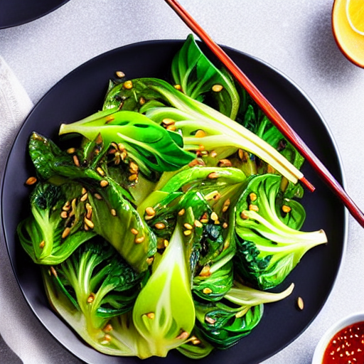 Keto Stir-Fried Bok Choy