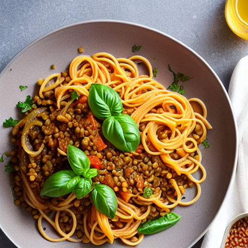 Pasta with Lentils