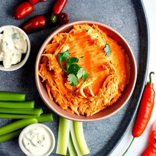 Keto Buffalo Chicken Dip
