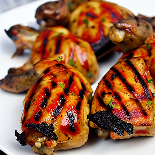 Grilled Quail