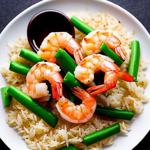Garlic Shrimp and Rice