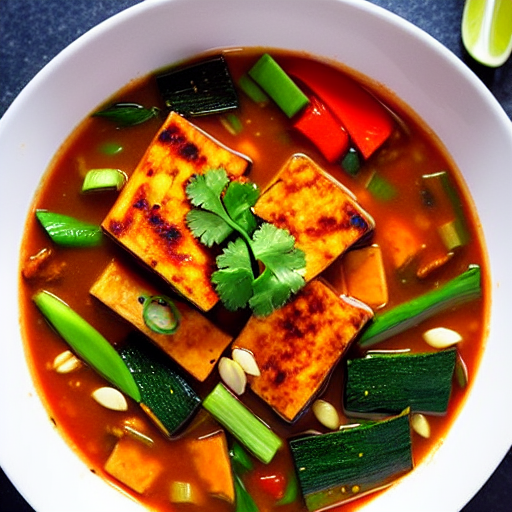 Vegan Tofu Jjigae