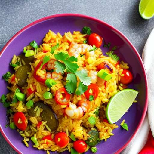 Arroz con Camarones