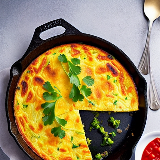 Tortilla de Patatas Vegana
