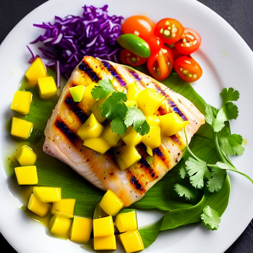 Fish and Mango Salsa