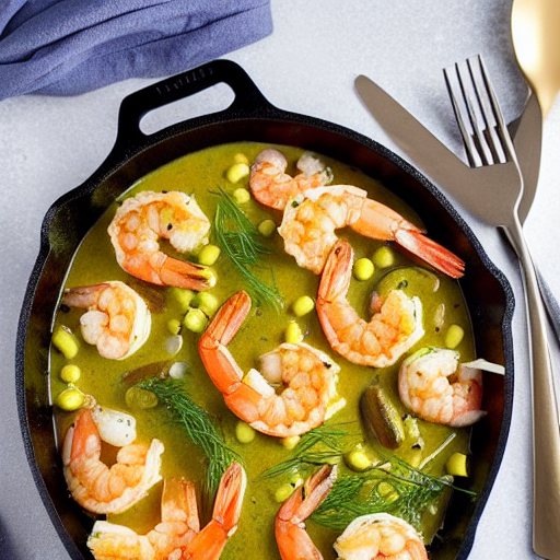 Keto Shrimp and Fennel Casserole