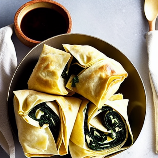 Spanakopita Rolls