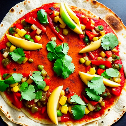 Tlayuda Vegetariana