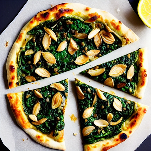 Roasted Garlic Spinach