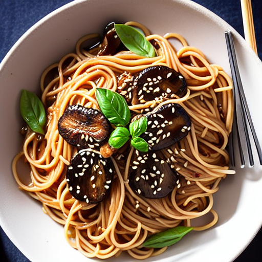 Shiitake Spaghetti