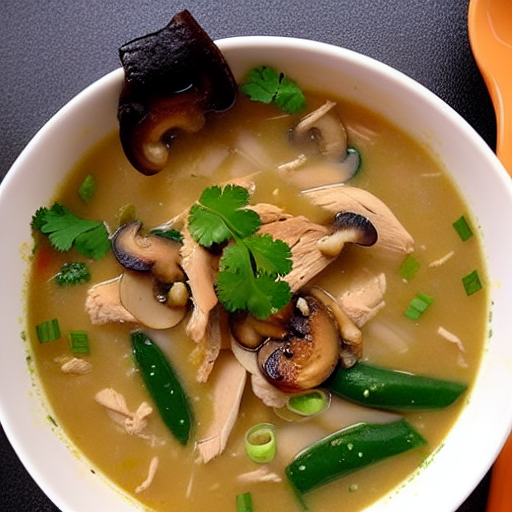 Súp Gà Nấm