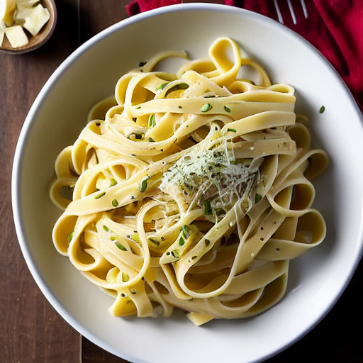 Shirataki Fettuccine Alfredo