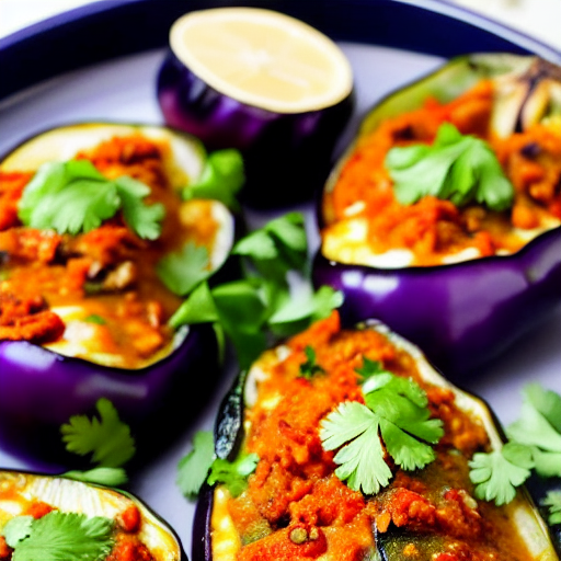 Eggplant Chiles Rellenos