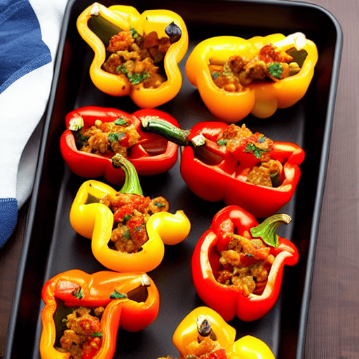 Sausage-Stuffed Peppers