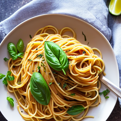 Vegan Spaghetti Aglio e Olio