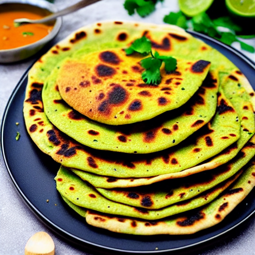 Keto Methi Thepla