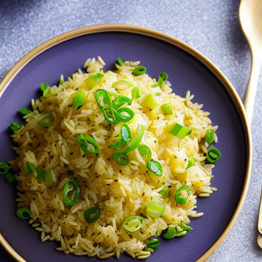 Shanghai Scallion Oil Rice