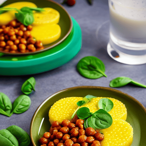 Tapioca com Espinafre