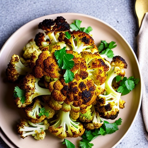 Zaatar Roasted Cauliflower