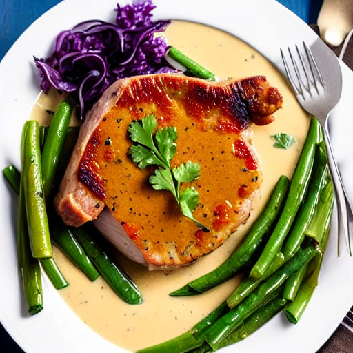 Keto Pork Chops with Cream Sauce
