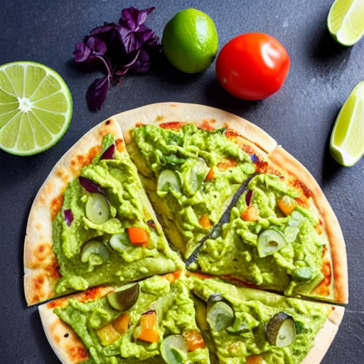 Guacamole Pizza