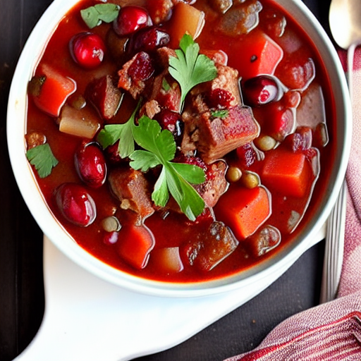 Cranberry Wild Game Stew
