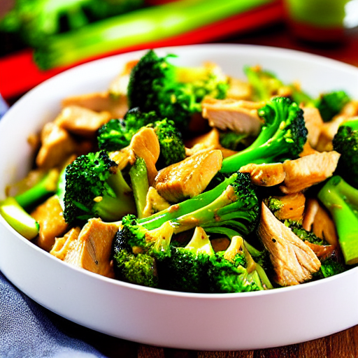 Halal Chicken and Broccoli Stir-Fry