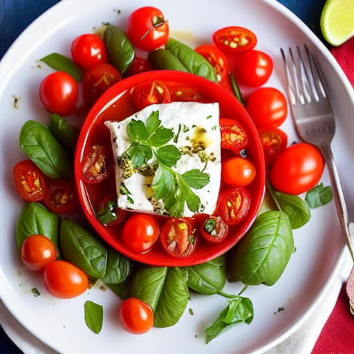 Baked Feta with Tomatoes