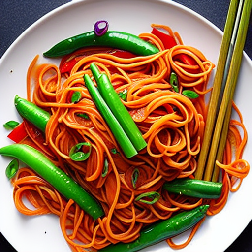 Spicy Vegetable Noodles