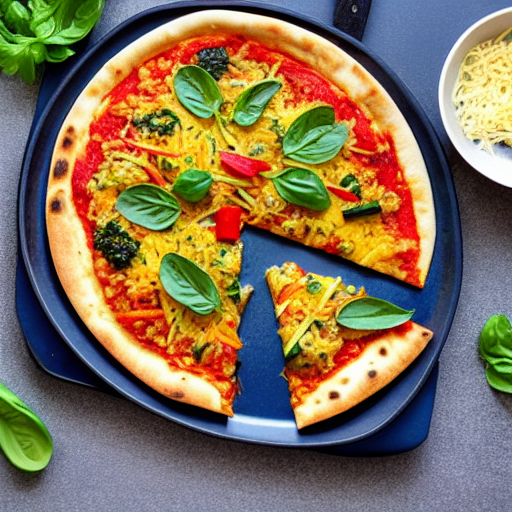 Keto Vegetable Uttapam Pizza