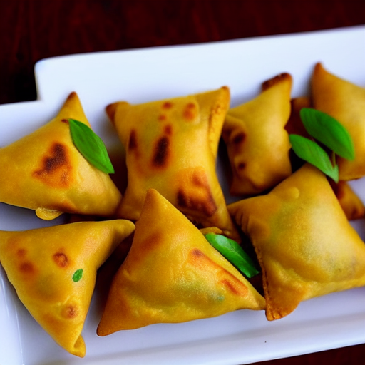 Vegetable Samosa Chaat