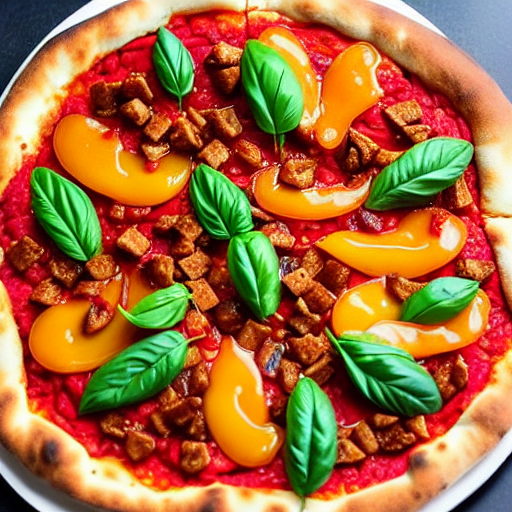 Keto Sweet and Sour Pizza
