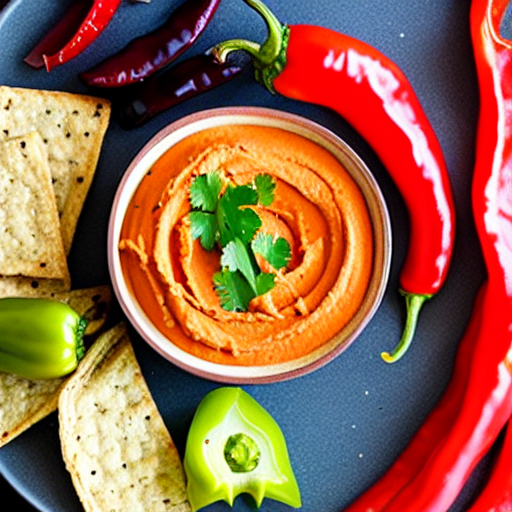 Roasted Pepper Hummus