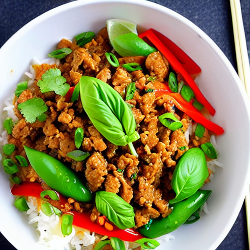 Moo Pad Krapow