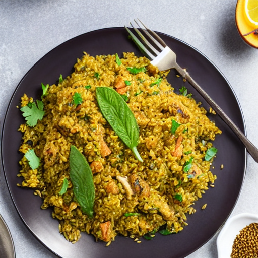 Chicken Freekeh