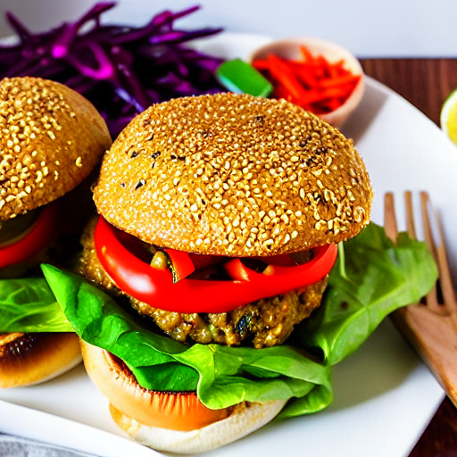Red Curry Quinoa Burger