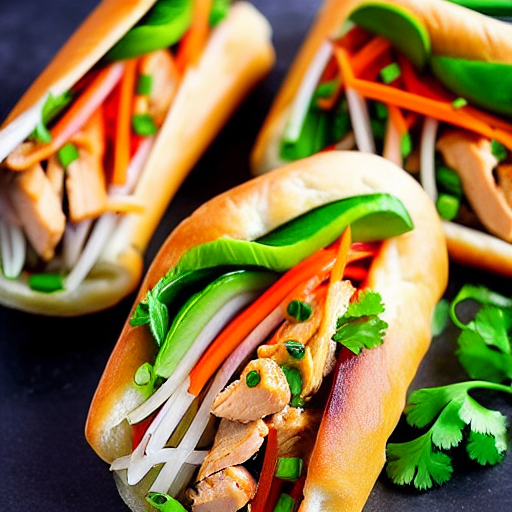 Bánh Mì Thịt Gà